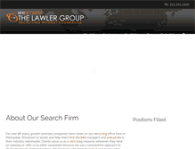 Tablet Screenshot of lawlergroup.com